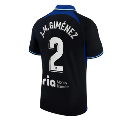 Atletico Madrid Jose Gimenez #2 Bortedrakt 2022-23 Kortermet Atletico Madrid Jose Gimenez #2 Bortedrakt 2022-23 Kortermet